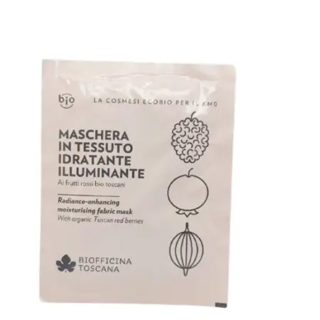 Biofficina Toscana Maschera In Tessuto Idratante Illuminante 15ml